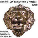 Tête de lion en fonte Ref 29 TL5F