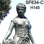 Statues en fonte de divinités et déesses Ref SF-634-C